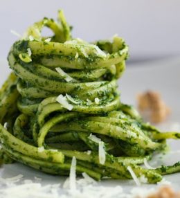 Asparagus Pesto with Pasta