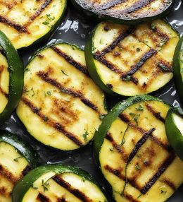 Grilled Zucchini Slices for 6 People